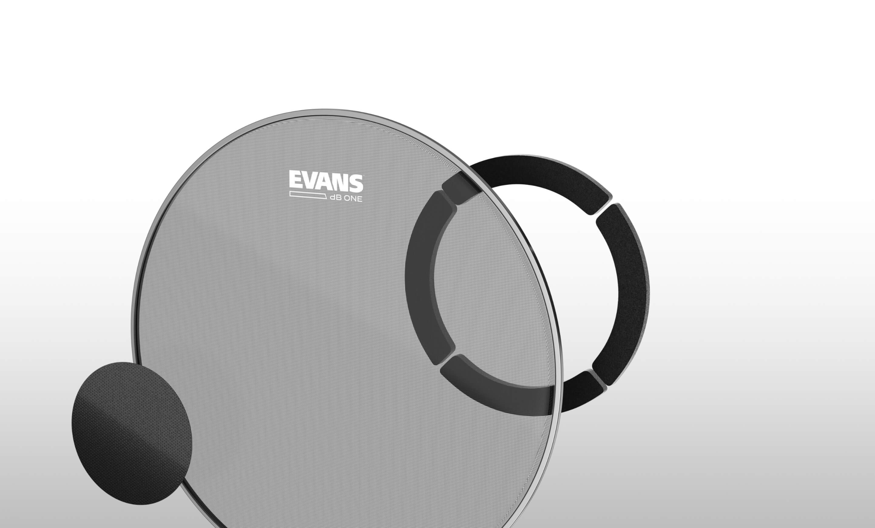 DB One Drumheads Cymbals EVANS Drumheads DAddario