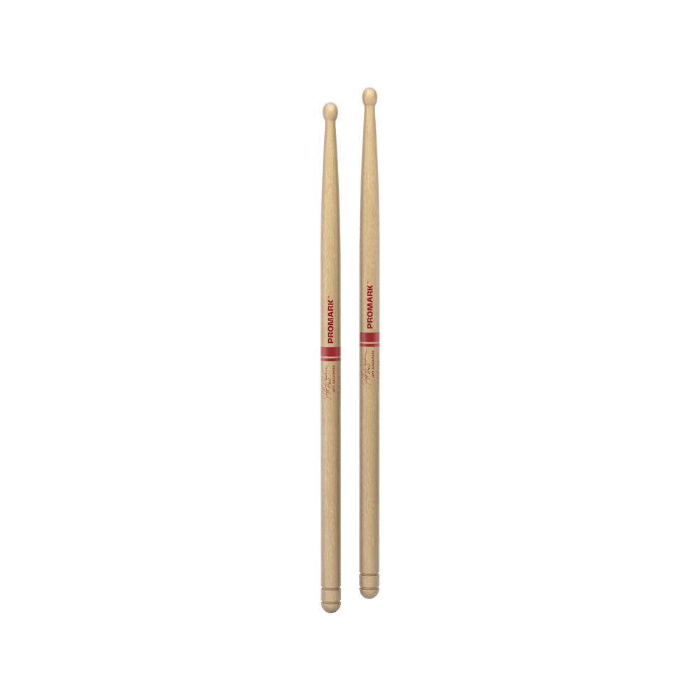 Jeff Ausdemore Light Hickory Drumstick Wood Tip ProMark Drumsticks