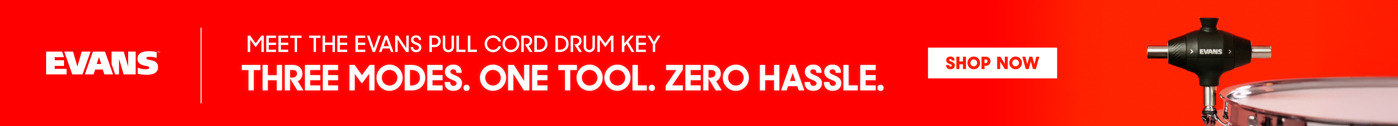 EVANS Pull Cord Drum Key