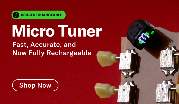 Rechargeable Micro Guitar Tuner