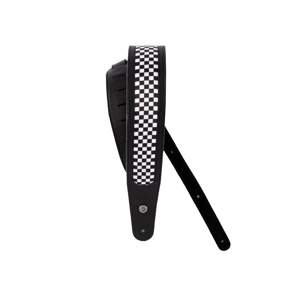 Guitar strap deals checkered