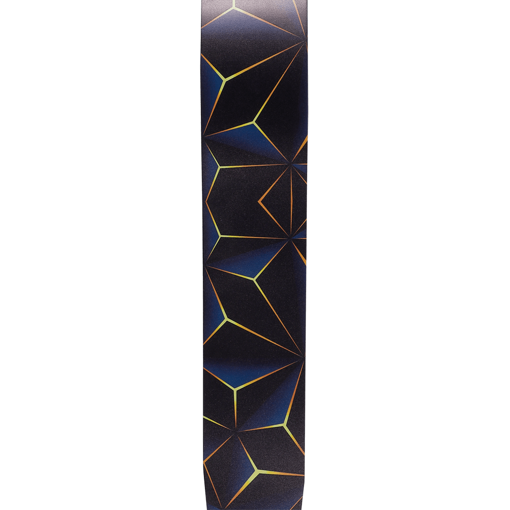 Printed Leather Guitar Strap, Optic Art 