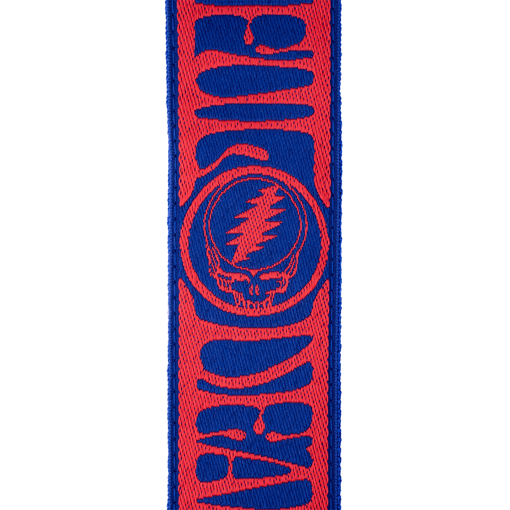 Grateful Dead Woven Steal Your Face Straps Accessories D Addario