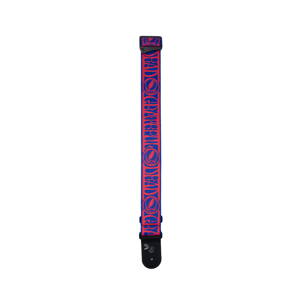 Grateful Dead Woven Steal Your Face Straps Accessories D Addario