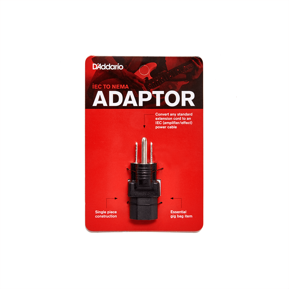 IECNEMA Plug Adaptor | Accessories | D'Addario