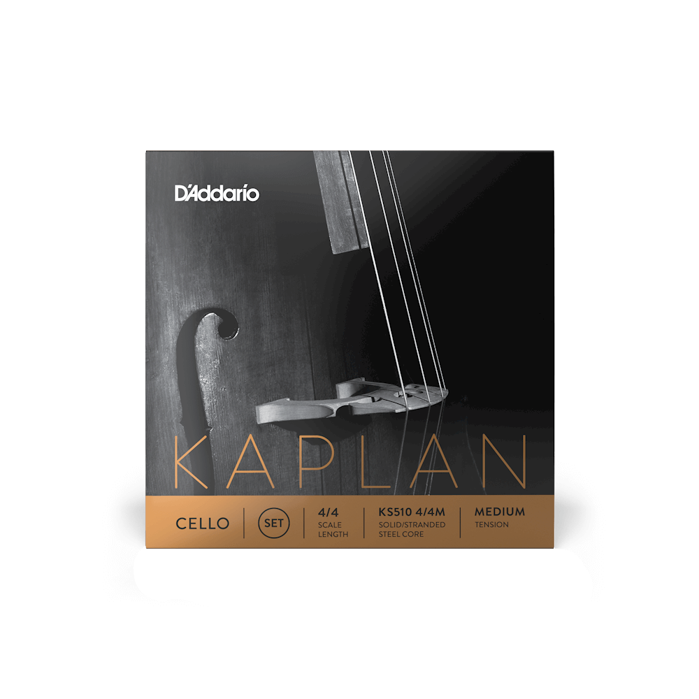 Kaplan Cello String Set, 4/4 Scale, Medium Tension