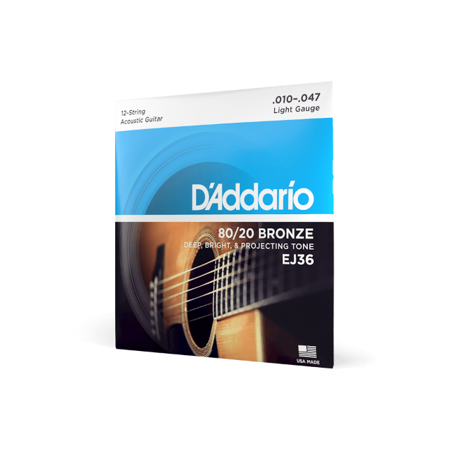 80/20 Bronze | Acoustic Guitar Strings | D'Addario