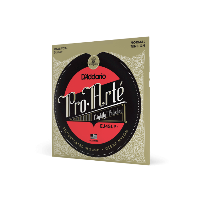 Pro Art Lightly Polished Classical Guitar Strings D Addario