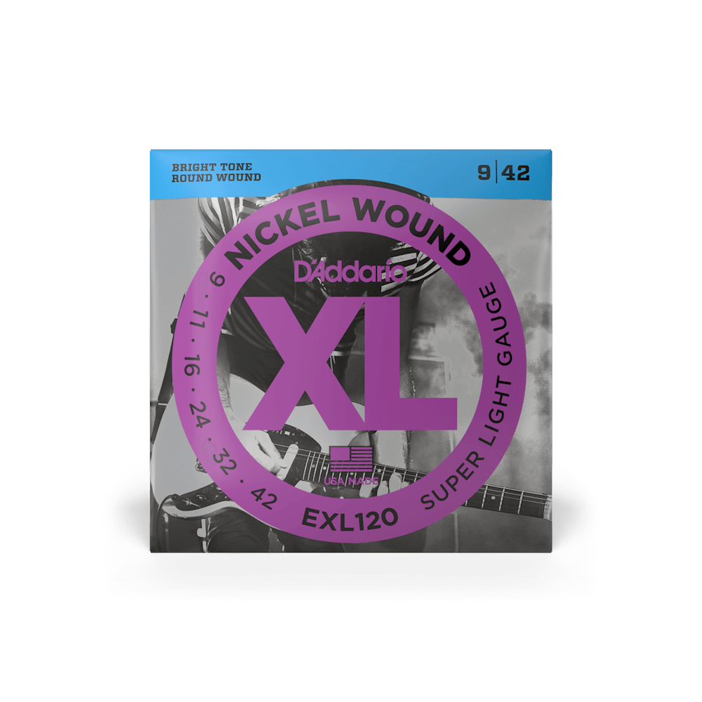 D'Addario EXL120 XL Nickel Wound Electric Guitar Strings - .009-.042 Super  Light (10-pack) Reviews