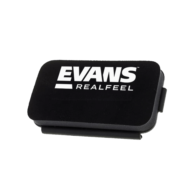 Evans RealFeel 12 Practice Drum Pad Allenamento Red Limited Edition  RF12G-RED
