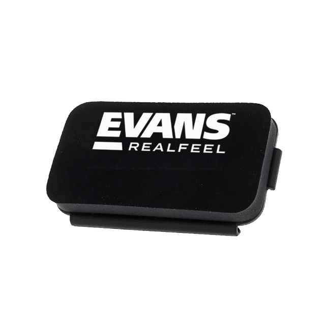 PAD DE PRÁCTICAS/CAJA SORDA DE 6/15 cm Ø EVANS HQ PERCUSSION REAL FEEL  RF6GM SINGLE SIDE, CON ROSCA PARA SOPORTE